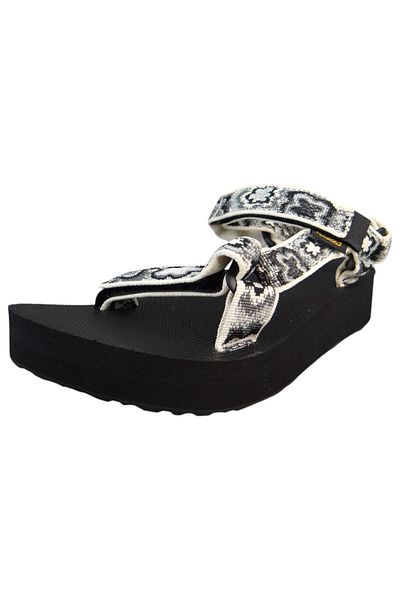 TEVA Damen Trekking Sandalen Sandalen Midform Universal 1090969 Grau Nfl Neon Floral Black Polyester Mit