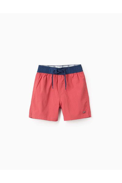 Ziddy Swim Shorts for Boys 'You & Me', Red