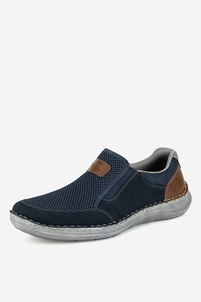 Rieker pantofi bărbați 2230074024048 Albastru