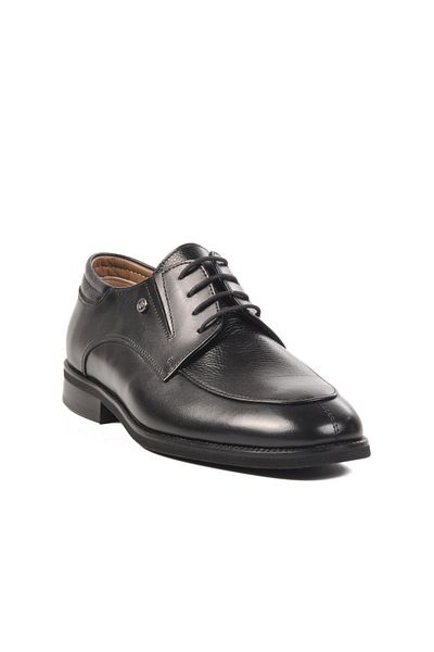Pierre Cardin 10407 M Μαύρα Γνήσια Δερμάτινα Ανδρικά Παπούτσια Classic