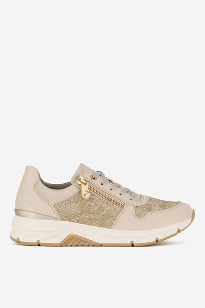 Rieker woman sneakers 2230074023935 Beige