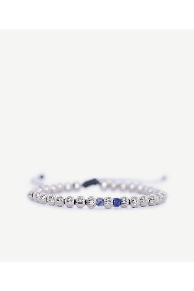 Yargıcı Round Form Silver Bracelet