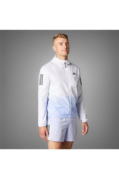 adidas Ανδρικό λευκό μπουφάν Otr B Cb Jkt M Jc9892