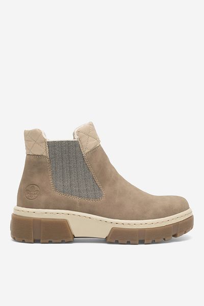 Rieker woman boot 2230068900877 Beige
