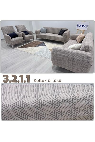 uzhanem Lycra Seat Cover Set 3 2 1 1 Seat Cover Set Home Textile Product