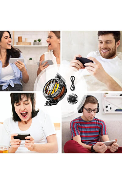 Asfal Magsafe Compatible Phone Cooler Game Accelerator Phone Cooler Fan 4.6-6.6 Inch Compatible