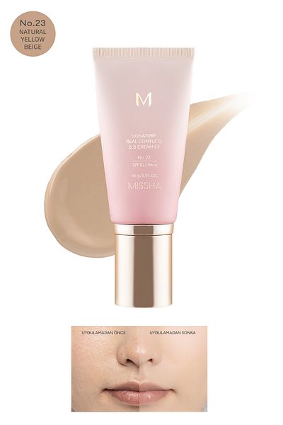 Missha Multifunctional Bb Cream for Sensitive Skin m Signature Real Complete B.B Cream Ex Spf30/Pa No.23