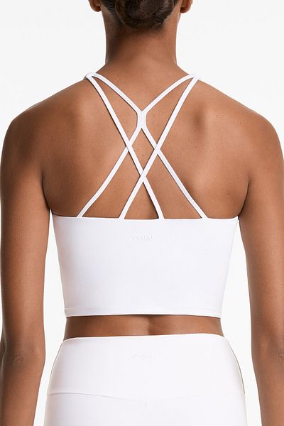 Oysho Striped Comfortlux Tank Top with Cup