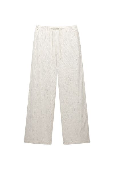 Pull & Bear Striped rustic joggers