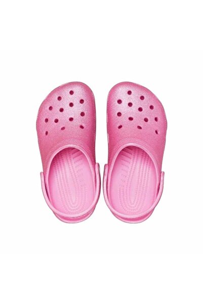 Crocs Classic Glitter Clog K Çocuk Pembe Terlik 206993-6xe