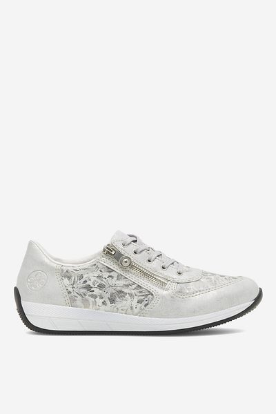 Rieker pantofi sport damă 2230074026103 argintii