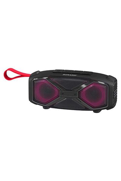 sonashi Rechargeable Bluetooth Speaker With RGB Lights, Calling & FM Radio Function