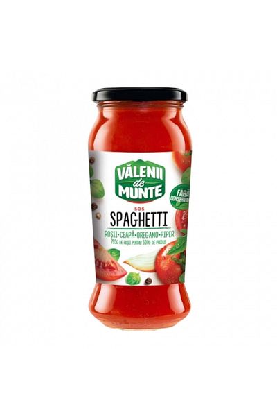 Valenii de Munte Spaghetti Sauce, 500g, Valenii de Munte
