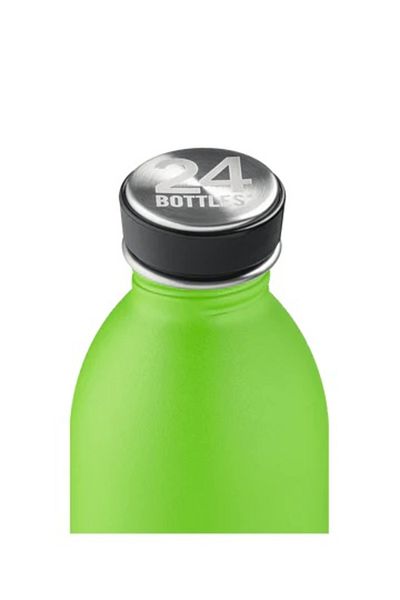 24Bottles Urban Non-Thermal Water Bottle - Aston Lime Green - 500ml