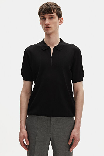 Tween Slim Fit Siyah Kazak