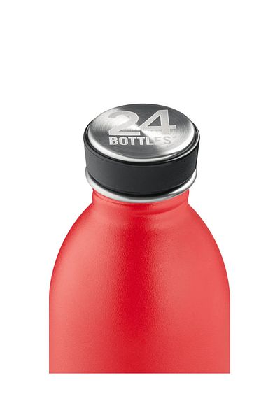 24Bottles Urban Hot Red Non-Thermal Water Bottle - 250ml