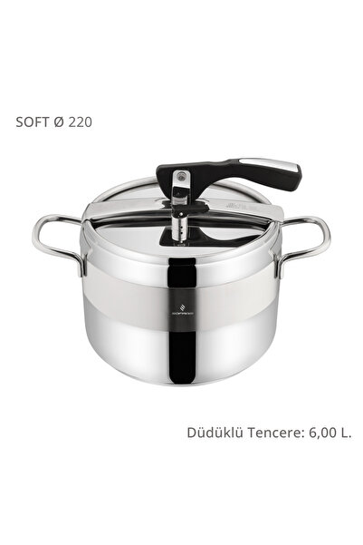 Sofram Soft 6 Lt Klasik Düdüklü Tencere