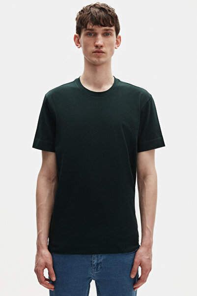 Tween Slim Fit Yeşil %100 Pamuklu T-Shirt