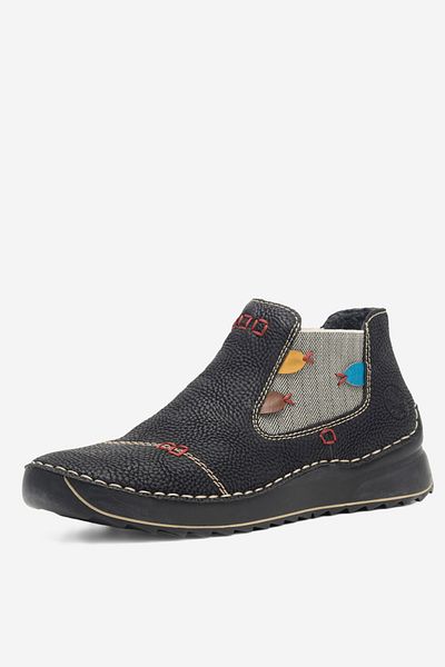 Rieker woman boot 2230068901270 Black