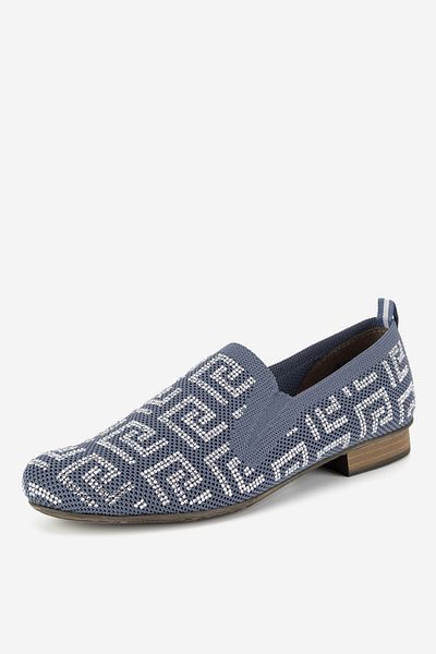 Rieker mocasin de damă 2230074027070 Albastru
