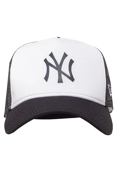 NEW ERA Team Block New York Yankees MLB Trucker Cap, Men's Cap