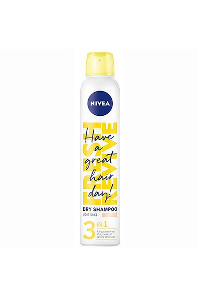 NIVEA Light Dry Shampoo for Light Tones, 200 ml
