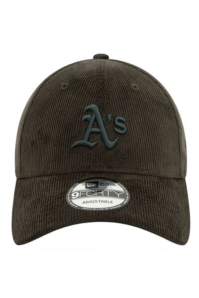 NEW ERA 9FORTY Oakland Athletics MLB Cord Cap, Men's Cap