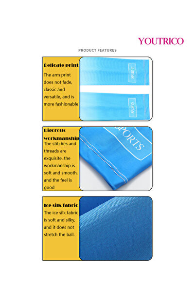 Youtrico Gloves Ice Silk Uv Blocking Arm Covers For Driving/cycling Spf50 High Protection