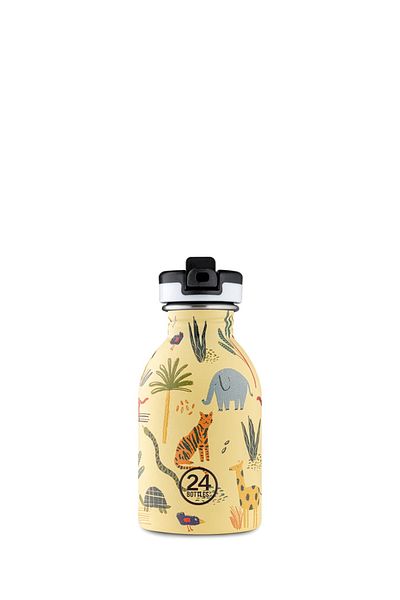 24Bottles Urban Jungle Friends Non-Thermal Baby Water Bottle 250ml
