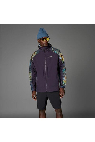 adidas Мъжко лилаво яке Ng W.r Aop Jkt Jd5839