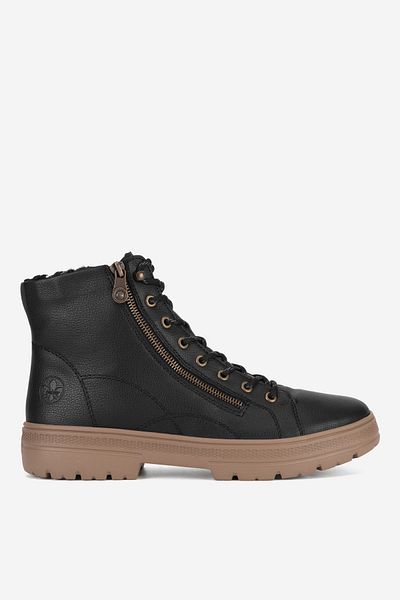 Rieker man boot 2230068900402 Black