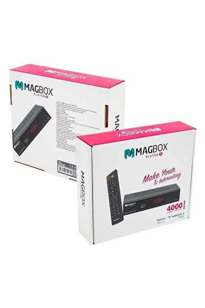 MAGBOX Pluton S Full Hd Tkgs'li Hdmı-scart Girişli Kasalı Uydu Alıcısı