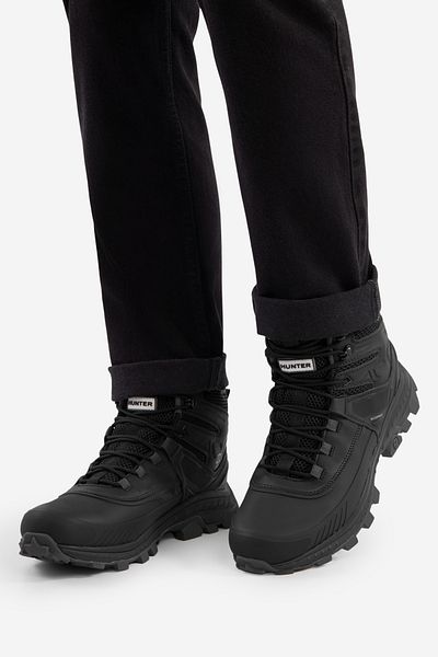 Hunter men hiking shoes 5903419688188 Black
