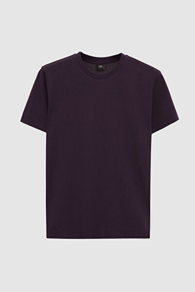 Tween Slim Fit Mor %100 Pamuklu T-Shirt
