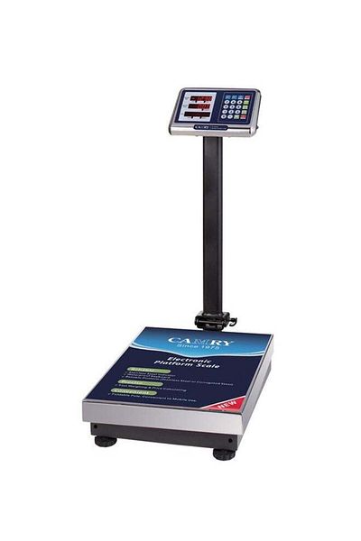 CAMRY Electronic Scale Platform (Column) Measures Weight with Price Display, from 1 KG to 300 KG