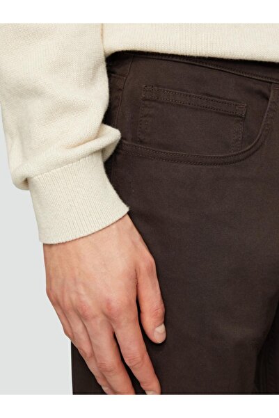 s.Oliver Men's pants, Mauro mid-rise, Regular Fit, Straight Leg, s.Oliver, Brown