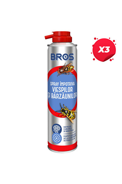 bros X3 - BROS SPRAY IMPOTRIVA VIESPILOR SI BARZAUNILOR 300ML 337