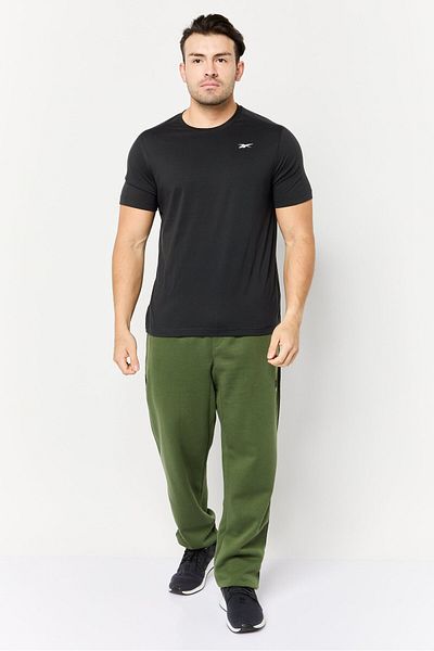 Reebok Men Sportswear Fit Short Sleeves Training T-Shirt, Black