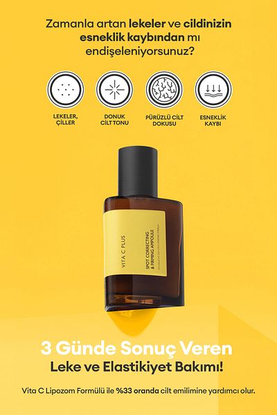 Missha 75ml Vitamin C Ampoule - Anti-Blemish, Firm Appearance, Spot Correcting & Firming Ampoule