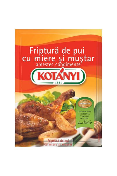 Kotanyi Honey and mustard spice mix for chicken, 5 x 30 g, Kotanyi