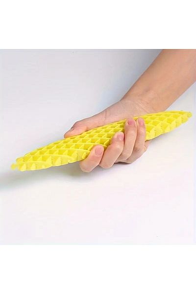 Teo Jucarie Worm Fidget de Decompresie, , Anti Stres, Dimensiune Compacta 10 cm, Dimensiune Extinsa 24.5