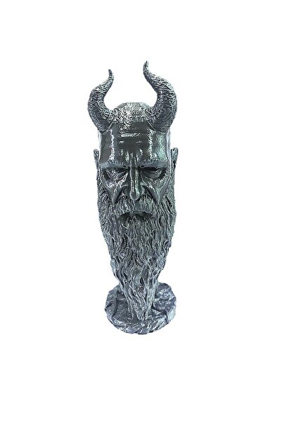 stdeta God of War Mimir Büstü 15 CM Mimir Figürü
