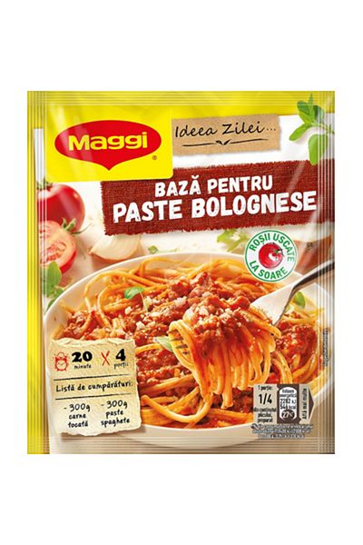 Maggi Idea Of The Day, Pasta Bolognese, 4 X 50g