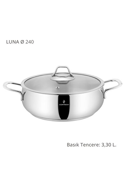 Sofram Luna 24 Cm Basık Tencere