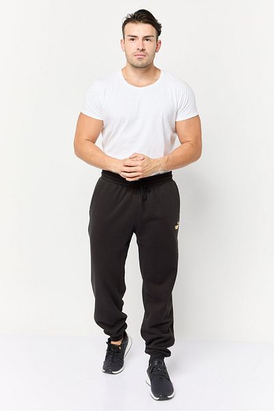 Puma Men Sportswear Fit Brand Logo Outdoor Sweatpants, Black