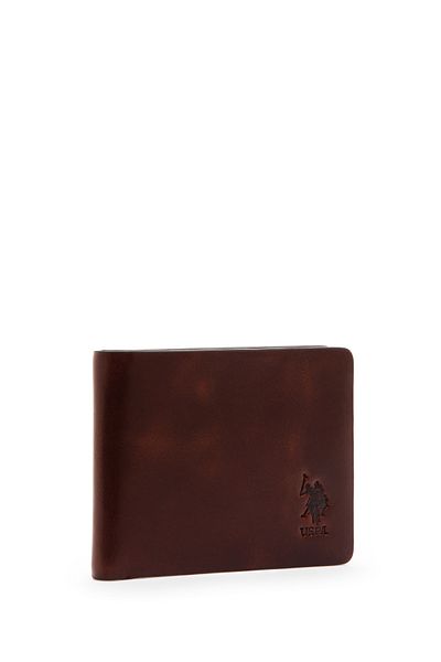 U.S. Polo Assn. Men's Brown Wallet 50305021-Vr029