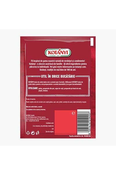Kotanyi Sweet paprika, Kotanyi, 5 x 20 g