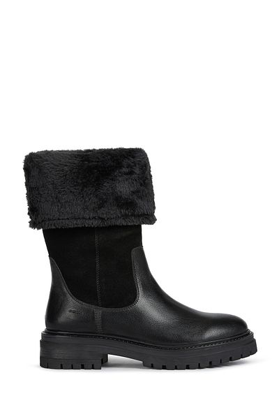 Geox Women's Black Boots - Iridea D04hrm02246c9999