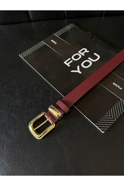 Fiori Επιχρυσωμένη αντιαμαυρωμένη ζώνη για γυναικεία παντελόνια, ζώνη παλτό, ζώνη φορέματος, ζώνη πουκάμισου