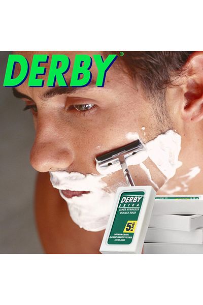 Derby 25 Extra Double Edge Stainless Steel Razor Blades